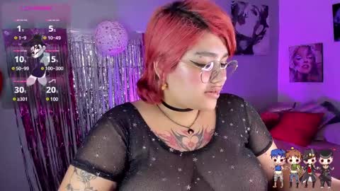 Snapshot of charlotte_joestar chatting on 02.26.25 Charlie online show from 02.26.25