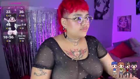 Snapshot of charlotte_joestar chatting on 03.04.25 Charlie online show from 03.04.25