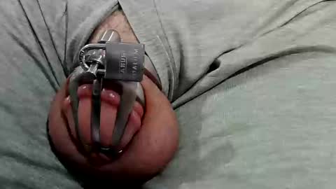 ChastitySlave90 online show from 01.28.25