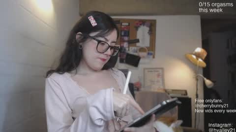 Snapshot of cherrybunny21 chatting on 04.27.26 Sarah Prez online show from 04.27.26