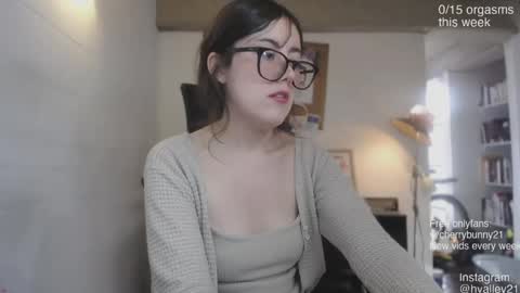 Snapshot of cherrybunny21 chatting on 05.15.26 Sarah Prez online show from 05.15.26