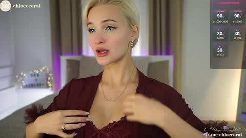 Snapshot of chloecoral chatting on 12.29.24 ChloeCoral online show from 12.29.24