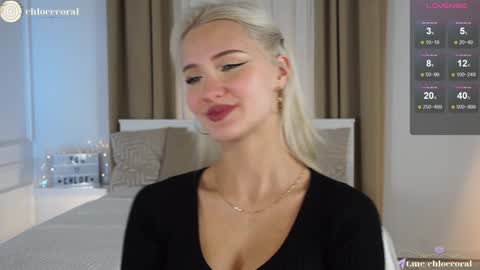 Snapshot of chloecoral chatting on 01.18.25 ChloeCoral online show from 01.18.25