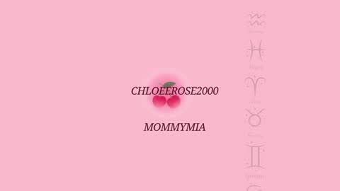 Snapshot of chloeerose2000 chatting on 01.12.25 ChloeeRose online show from 01.12.25