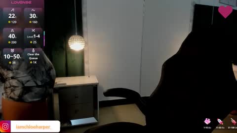 Snapshot of chloeharper_ chatting on 09.13.25 Chloe Harper online show from 09.13.25