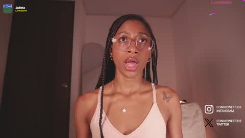 Snapshot of connie_west0 chatting on 01.08.25   independent model online show from 01.08.25