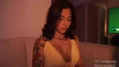 Snapshot of coreybae chatting on 09.26.25 coreybae online show from 09.26.25