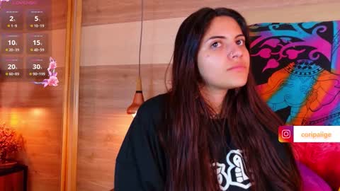 Snapshot of cori_paige chatting on 11.15.25 Cori online show from 11.15.25