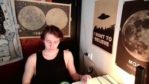 Snapshot of cosmonudes chatting on 01.30.25 Barry online show from 01.30.25