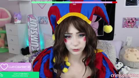 Crimson Kitten online show from 01.23.25