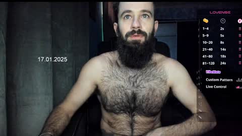 Snapshot of crissstud chatting on 01.17.25 Criss online show from 01.17.25