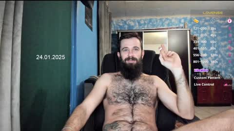 Snapshot of crissstud chatting on 01.24.25 Criss online show from 01.24.25