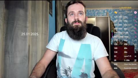 Snapshot of crissstud chatting on 01.27.25 Criss online show from 01.27.25