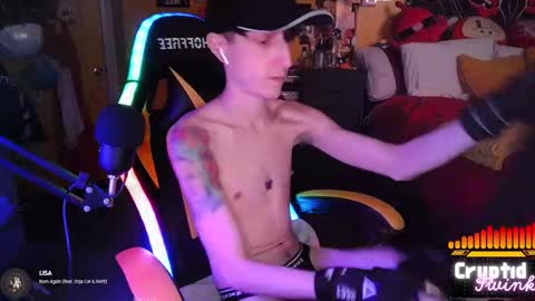 CryptidTwink online show from 03.22.26