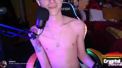 CryptidTwink online show from 04.18.26