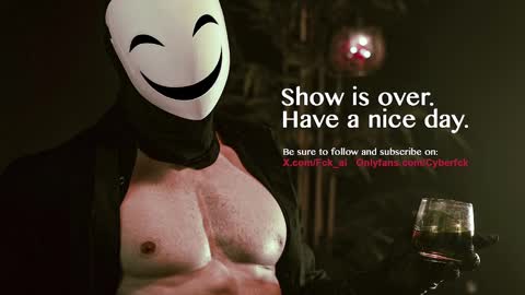 Snapshot of cyberfck chatting on 01.21.25 cyberfck online show from 01.21.25