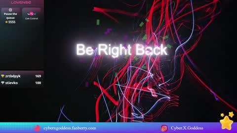 Snapshot of cyberxgoddess_ chatting on 12.21.24 Lily Goddess online show from 12.21.24