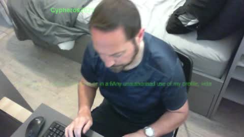 Snapshot of cypheros2025 chatting on 06.08.26 Chris online show from 06.08.26