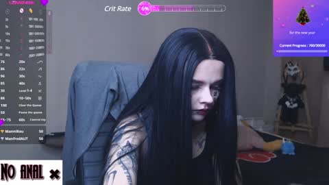 Snapshot of dark__elf chatting on 12.21.24 Anessa online show from 12.21.24