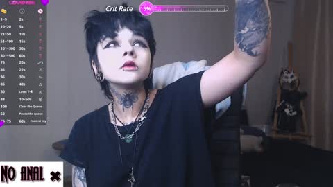 Snapshot of dark__elf chatting on 01.19.25 Anessa online show from 01.19.25