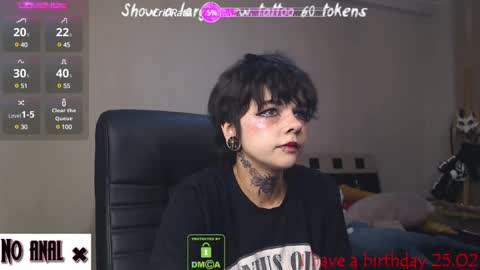Snapshot of dark__elf chatting on 02.13.25 Anessa online show from 02.13.25