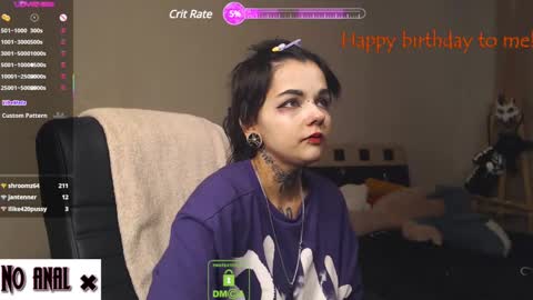 Snapshot of dark__elf chatting on 02.24.25 Anessa online show from 02.24.25