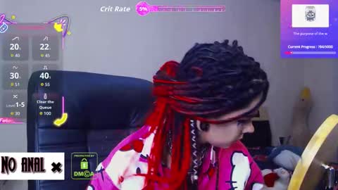 Snapshot of dark__elf chatting on 09.12.25 Anessa online show from 09.12.25