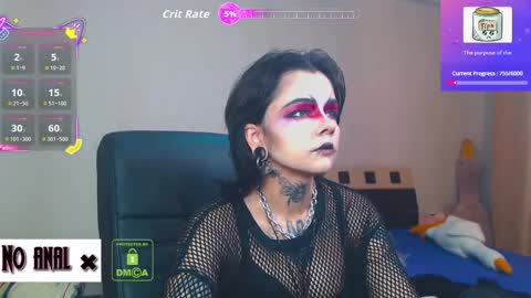 Snapshot of dark__elf chatting on 10.13.25 Anessa online show from 10.13.25