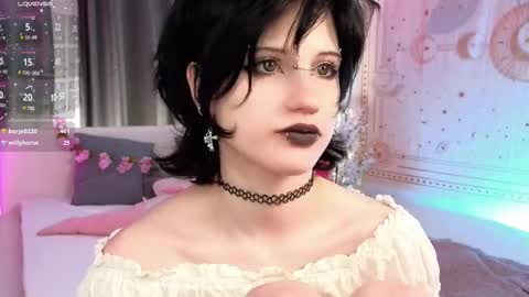 Snapshot of dark_vamp_ chatting on 03.10.25 Vamp  online show from 03.10.25