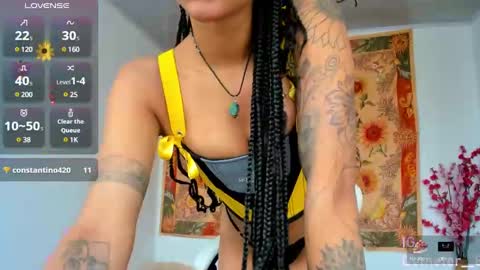 Snapshot of demeter__ chatting on 02.25.25 demeter__ online show from 02.25.25