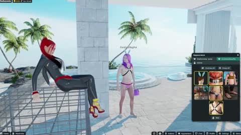 Snapshot of deshonesta chatting on 02.22.26 The Goddess online show from 02.22.26