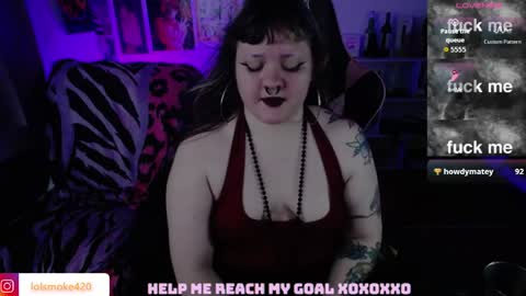 Snapshot of destroyall420 chatting on 05.08.26 Lola Bdsm and fries online show from 05.08.26