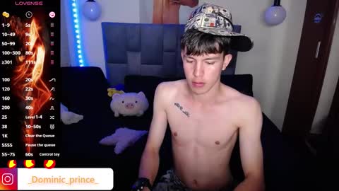 Snapshot of dominicprince chatting on 10.27.25 DOMINIC PRINCE online show from 10.27.25