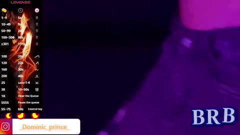 Snapshot of dominicprince chatting on 11.11.25 DOMINIC PRINCE online show from 11.11.25