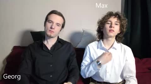 Snapshot of duumvirate chatting on 11.29.25 Georg and Max online show from 11.29.25