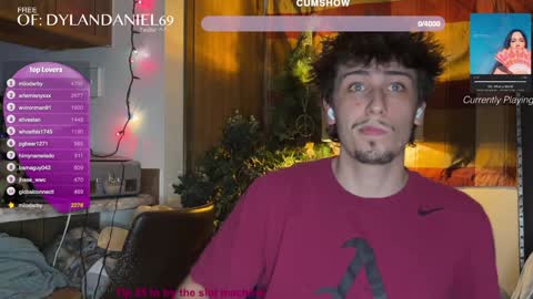 Dylan Daniel 7.8 online show from 12.04.24