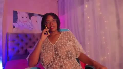 Snapshot of ebony_colombian chatting on 01.31.25 Andrea online show from 01.31.25