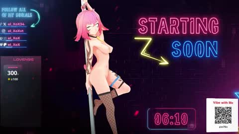 Snapshot of el_xox chatting on 12.15.24 el XoX online show from 12.15.24