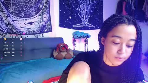 Snapshot of ela_0 chatting on 01.27.25 Ela  Help me reach 100 thumbs up online show from 01.27.25