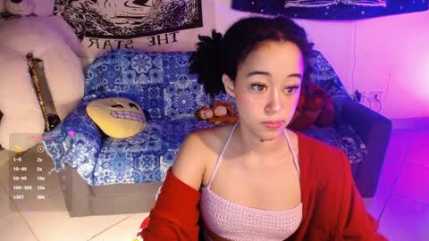 Snapshot of ela_0 chatting on 02.14.25 Ela  Help me reach 100 thumbs up online show from 02.14.25