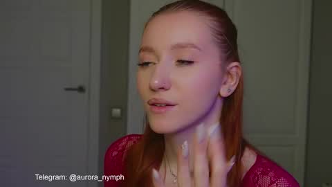 Aurora   My Tg channel aurora nymph online show from 02.18.26