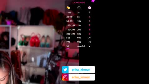 Erika      online show from 02.06.26