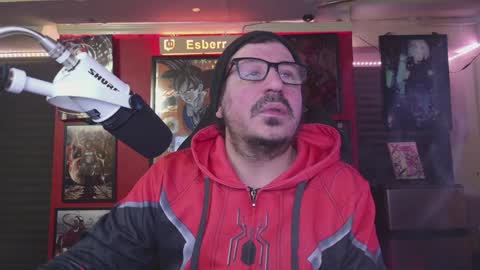 Snapshot of esber chatting on 12.22.24 Esber online show from 12.22.24