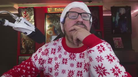 Snapshot of esber chatting on 12.25.24 Esber online show from 12.25.24