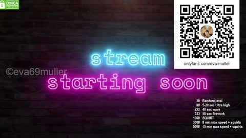 Snapshot of eva69muller chatting on 12.17.24 Eva next show 8pm CEST AMST online show from 12.17.24