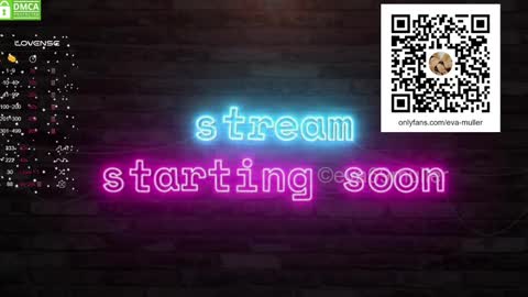 Snapshot of eva69muller chatting on 01.11.25 Eva next show 8pm CEST AMST online show from 01.11.25