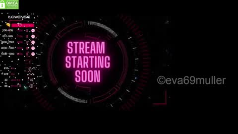 Snapshot of eva69muller chatting on 09.20.25 Eva next show 8pm CEST AMST online show from 09.20.25