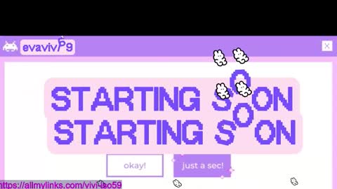 Snapshot of evavivi59 chatting on 10.24.25 Vivi online show from 10.24.25