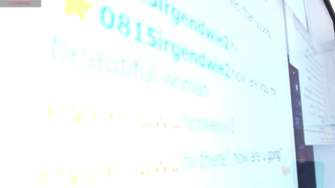 Eve Jane  online show from 09.29.25