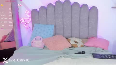 Snapshot of evie_clark_ chatting on 04.28.26 My name is Evie nice to meet you really get to know me better private is open online show from 04.28.26